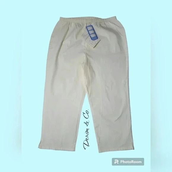 Denim&Co Pants - Denim & Co Capris XL NWT